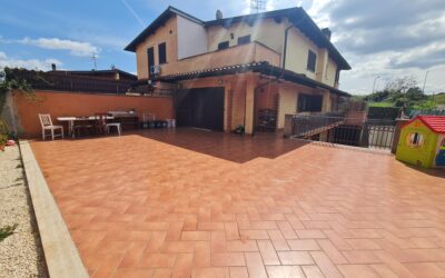san cesareo porzione di villino in quadrifamiliare